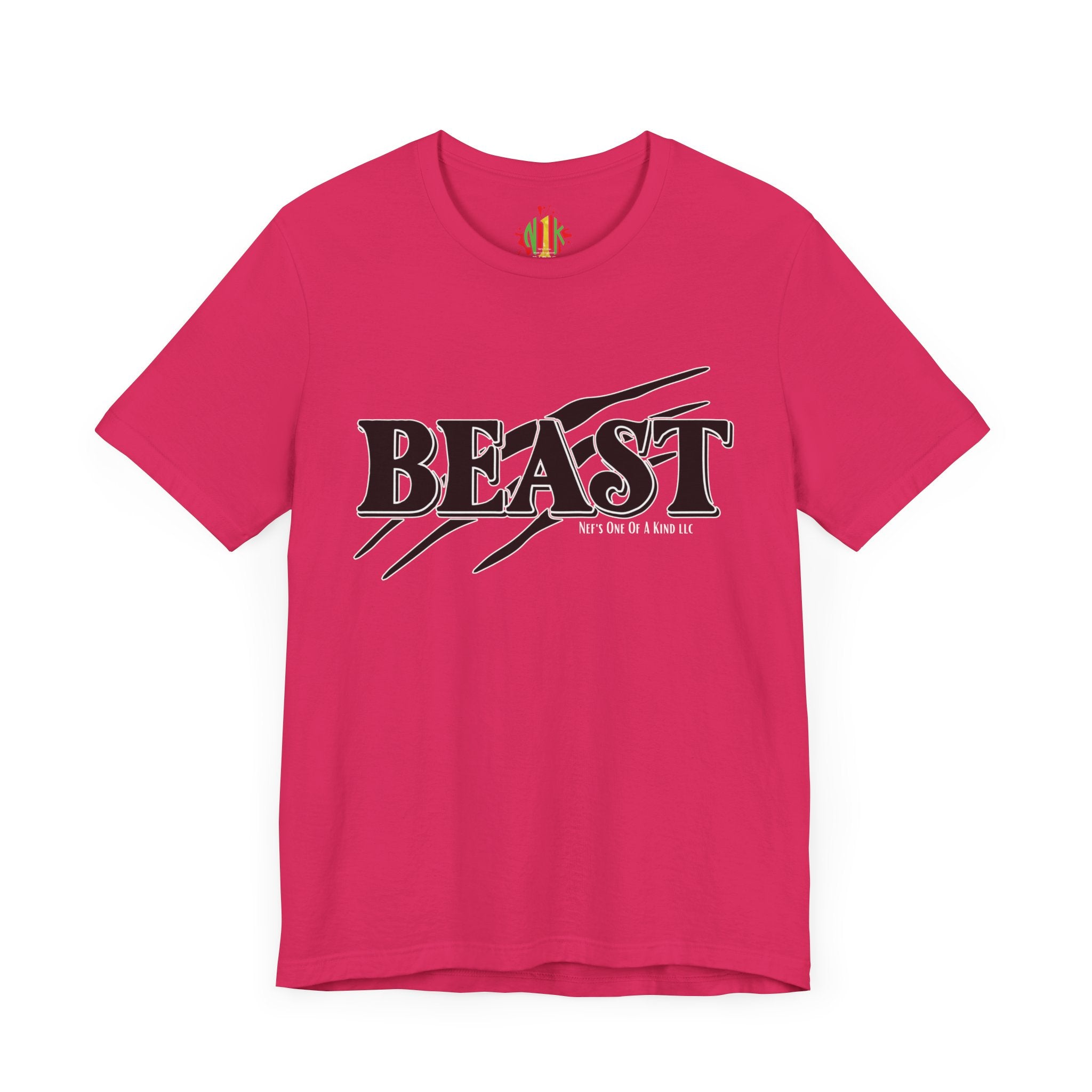 Beast with the Beauty Valentine Casual, Soft Unisex Jersey Short Sleeve Tee